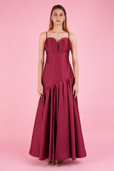 Maroon Rebeaus Gown4412 video